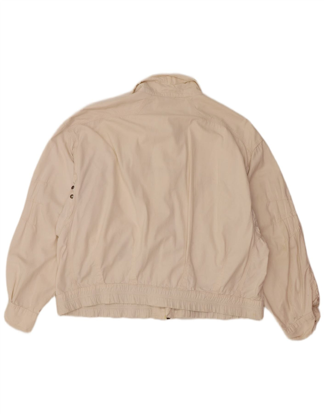 Giubbotto bomber da uomo Ciao IT 48 cotone bianco sporco medio