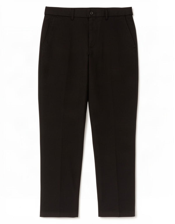 Pantaloni da abito classici dritti da uomo Farah W32 L29 poliestere nero
