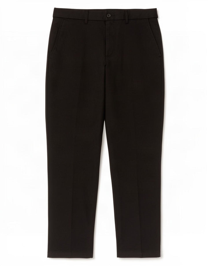 Pantaloni da abito classici dritti da uomo Farah W32 L29 poliestere nero