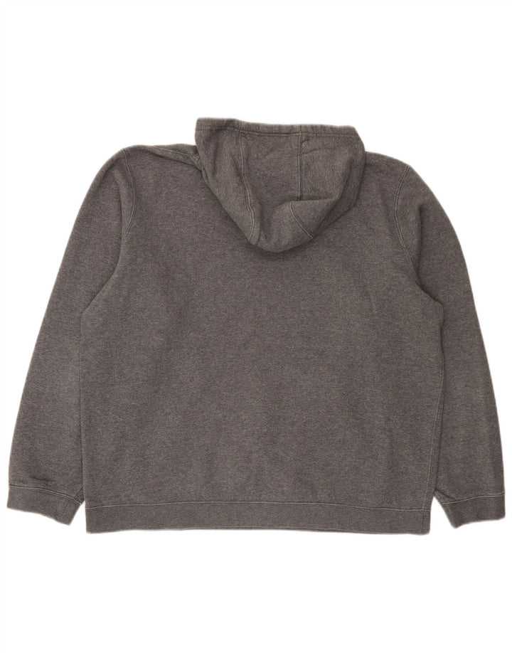 Felpa con cappuccio da uomo Nike XL in cotone grigio