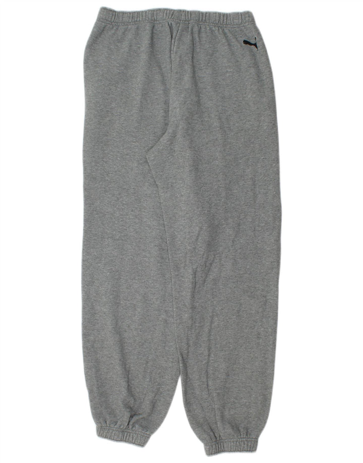 Pantaloni da tuta grafica da uomo Puma Joggers in cotone grigio medio