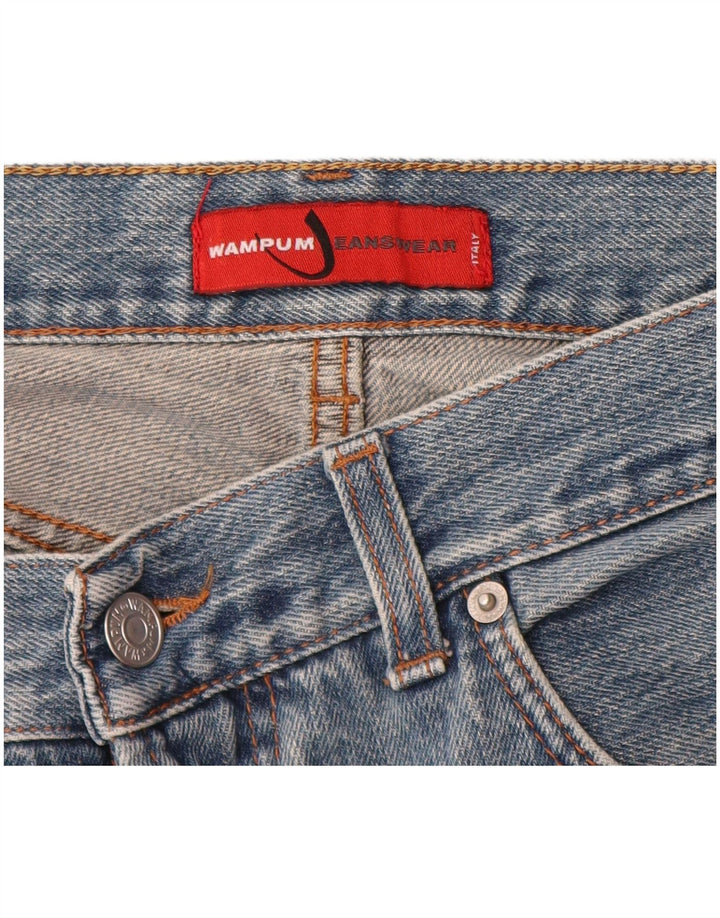 Jeans dritti da uomo Wampum W32 L34 Blu