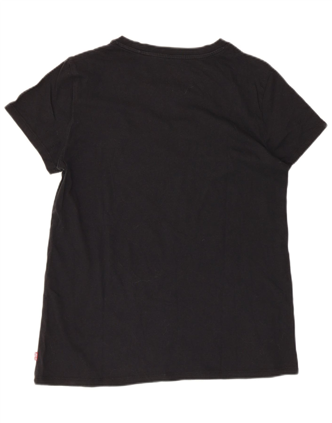 T-shirt grafica da donna Levi's Top UK 10 piccola nera