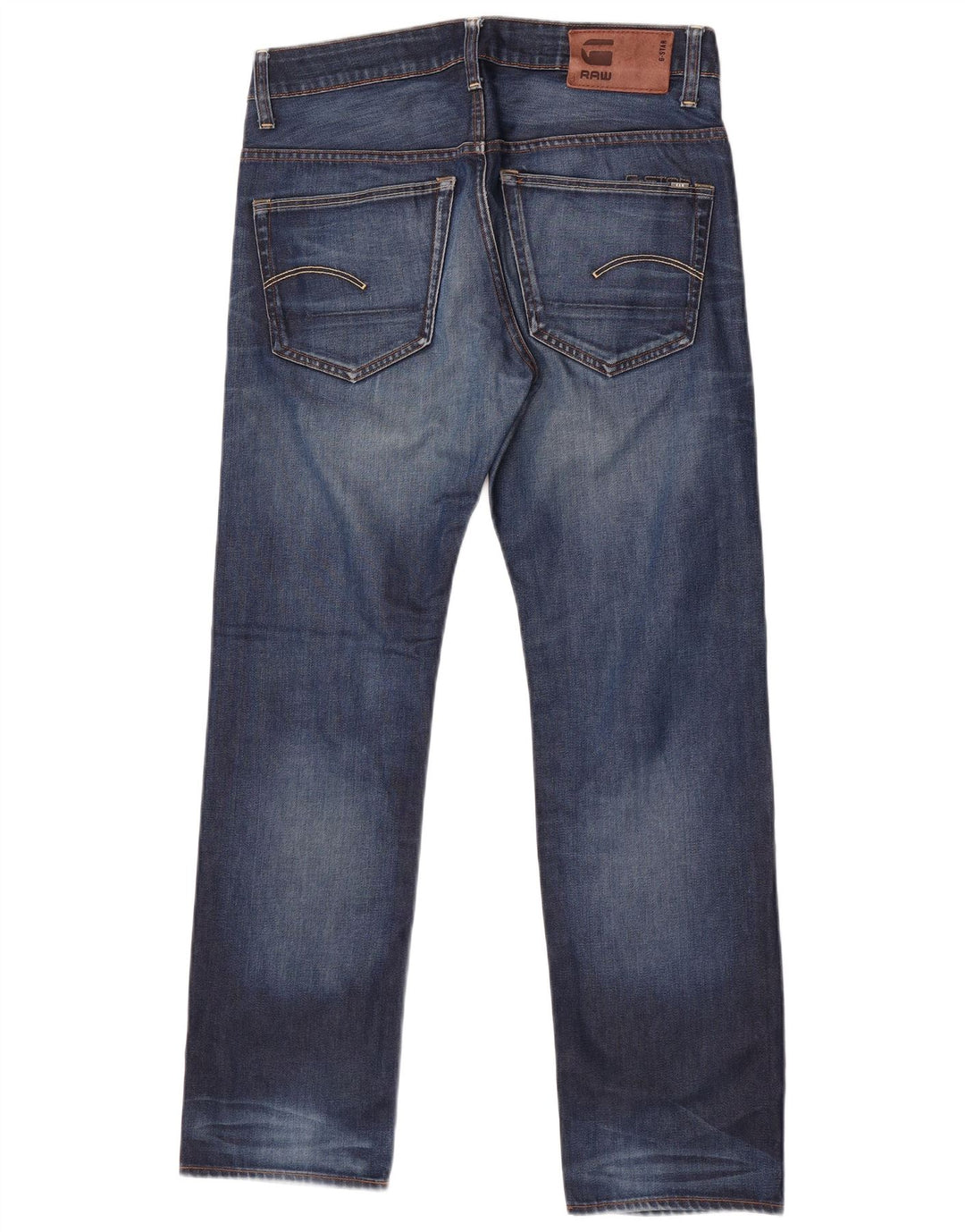 Jeans dritti da uomo G-Star 3301 W32 L30 cotone blu