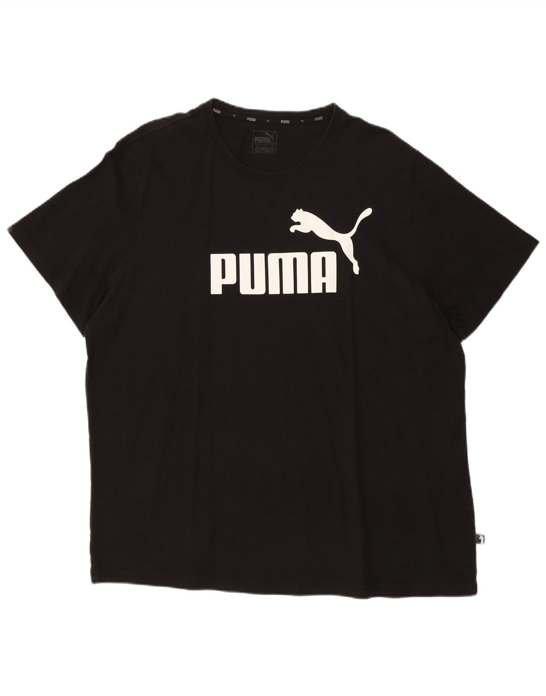 T-shirt grafica da uomo Puma Top 2XL Nera