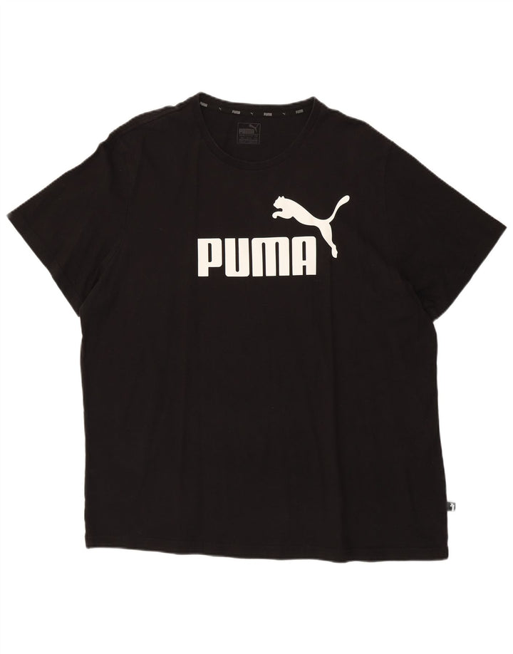 T-shirt grafica da uomo Puma Top 2XL Nera