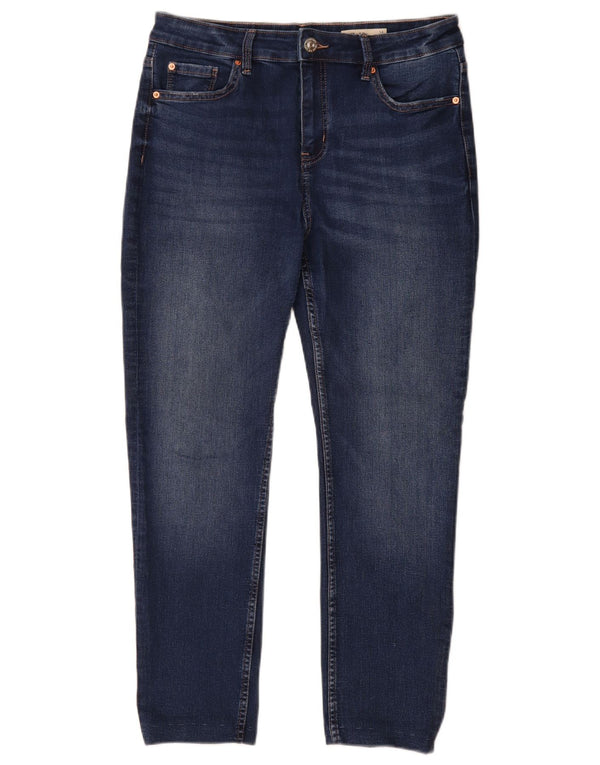 Marks & Spencer Donna The Lily Slim Jeans UK 14 Large W32 L26 Cotone blu