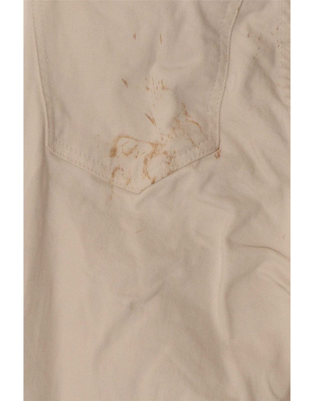 Jeans svasati da uomo Zara EU 36 XS W26 L25 Bianco