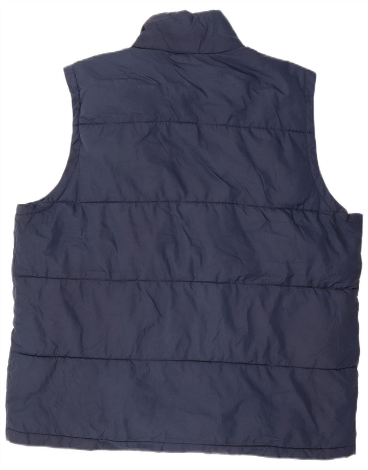 Gilet imbottito da uomo IZOD UK 42 XL poliestere blu navy