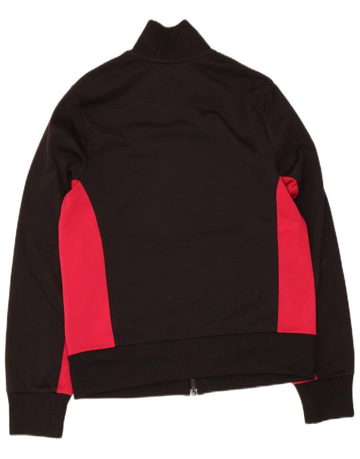 Giacca da tuta da donna Puma UK 14 Large Nero Colourblock Poliestere