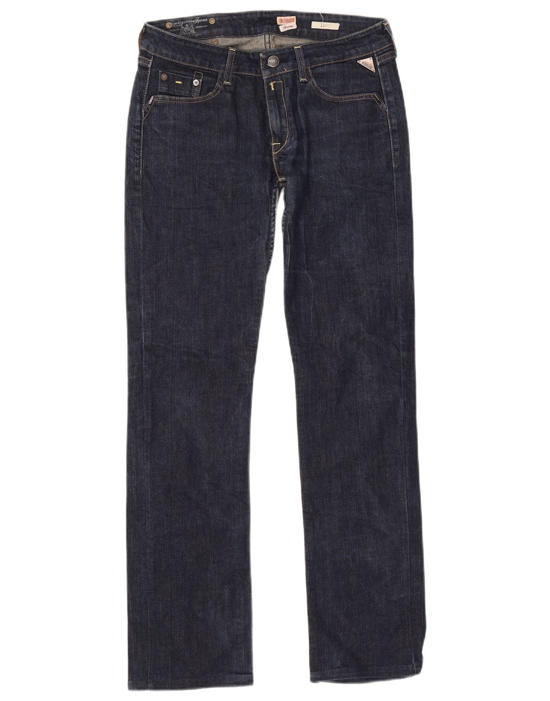 Replay Jeans dritti Loko da donna W28 L30 Blu navy