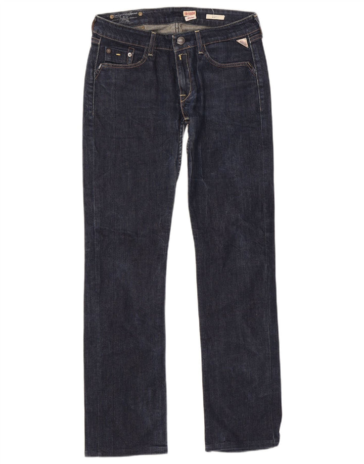 Replay Jeans dritti Loko da donna W28 L30 Blu navy