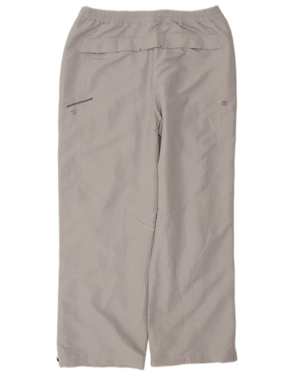 Pantaloni da tuta da uomo Reebok 2XL sportivi in poliestere grigio