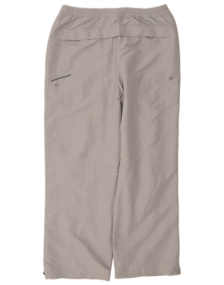 Pantaloni da tuta da uomo Reebok 2XL sportivi in poliestere grigio