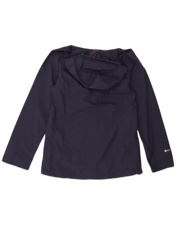 Giacca antipioggia da donna Berghaus Gore-Tex con cappuccio UK 12 medio blu navy