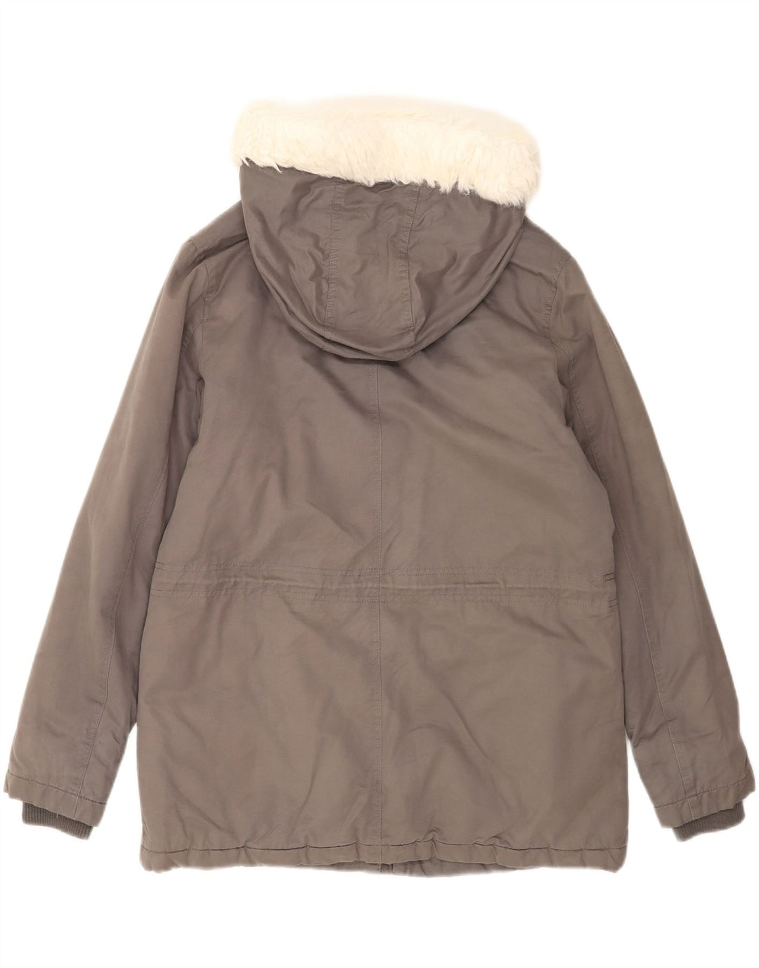 Giacca Parka con cappuccio da donna Oasis UK 14 Poliestere grigio medio