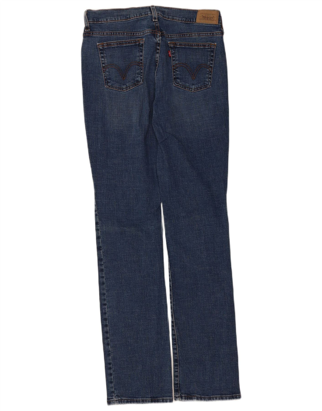 Levi's Donna 505 Jeans dritti US 6 Medio W30 L34 Cotone blu navy