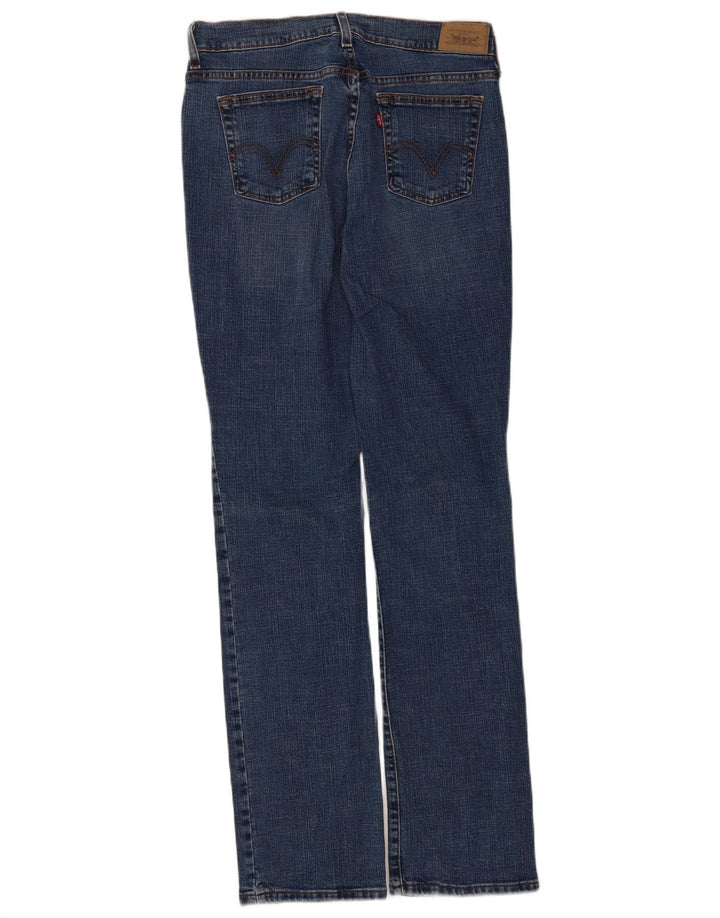 Levi's Donna 505 Jeans dritti US 6 Medio W30 L34 Cotone blu navy