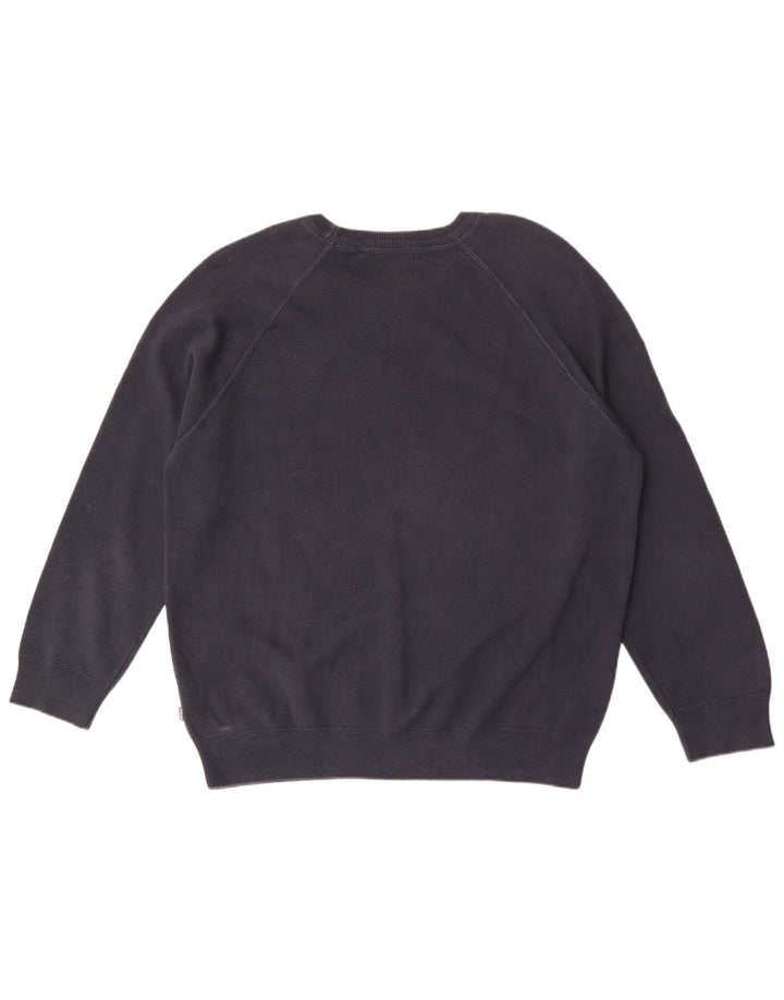Felpa da uomo Superdry Maglione 2XL Cotone blu navy