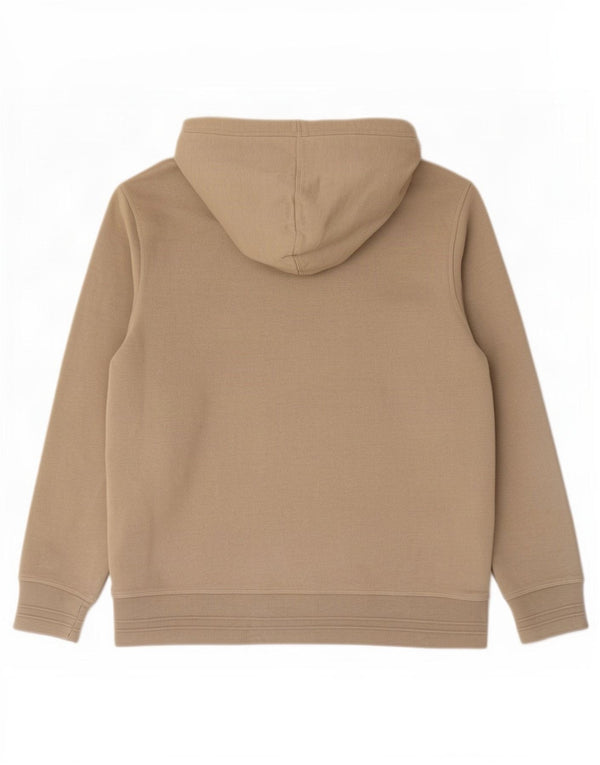 Maglione con cappuccio e zip da uomo Weird Fish XL in cotone beige