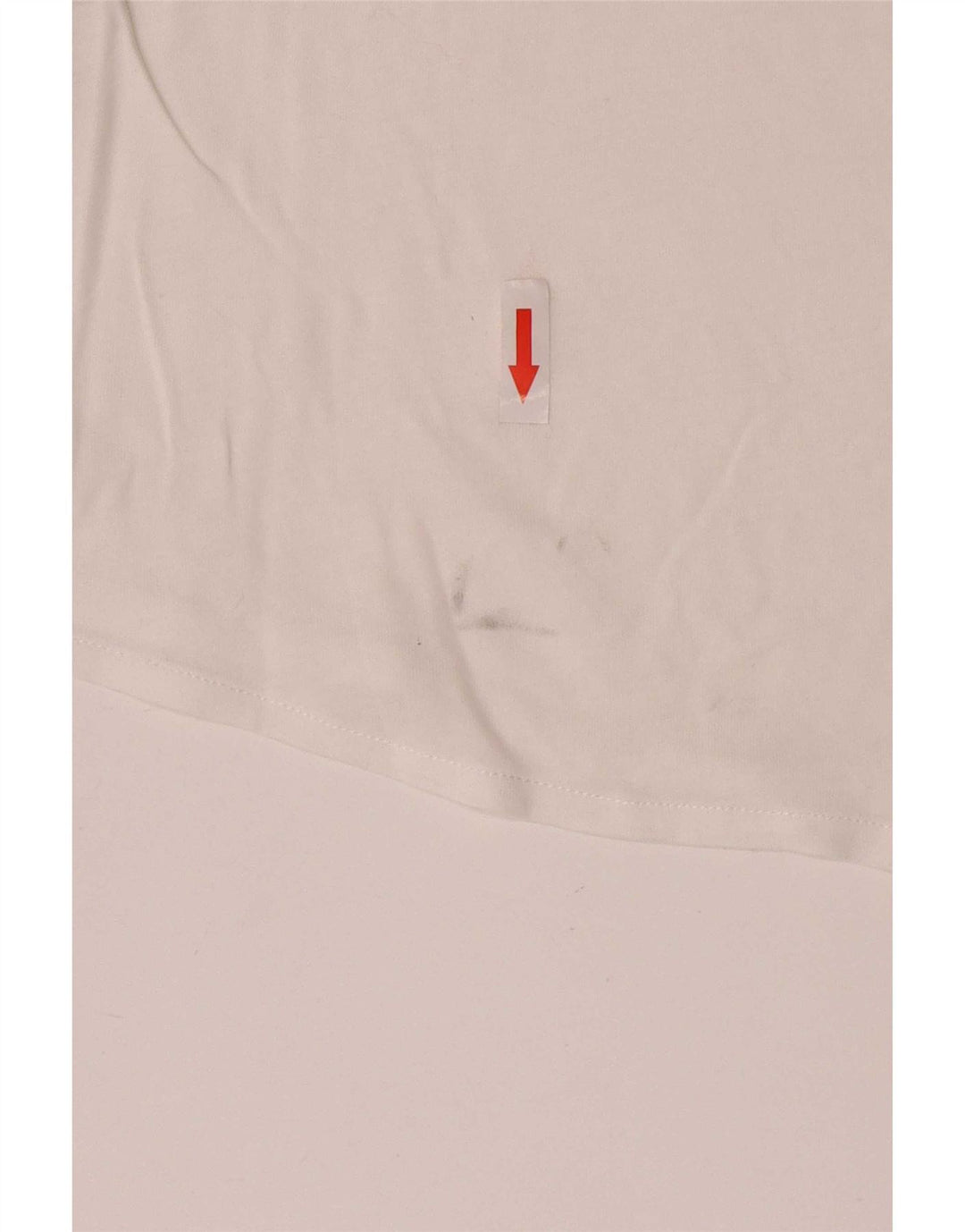 Massimo Dutti Top trasparente da donna a maniche lunghe UK 12 Lyocell bianco medio