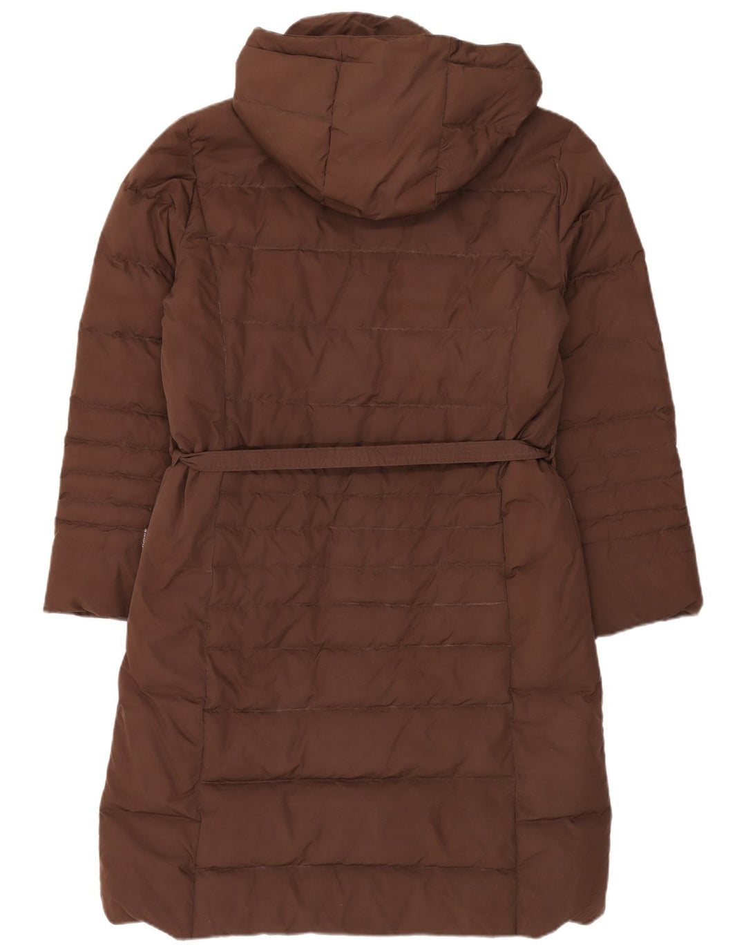 Cappotto imbottito con cappuccio da donna Invicta UK 16 grande poliestere marrone