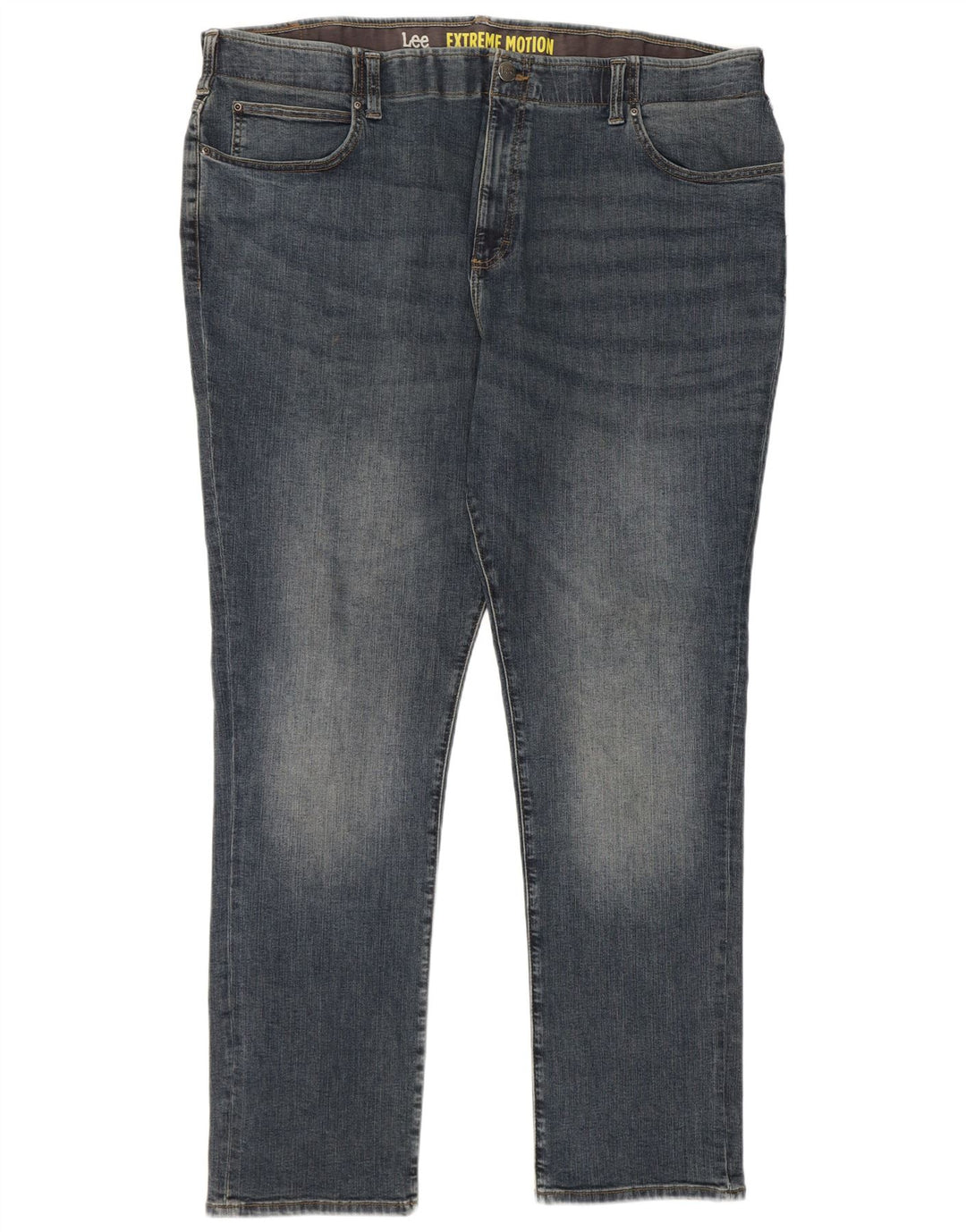 Jeans dritti da uomo Lee Extreme Motion W46 L34 cotone blu