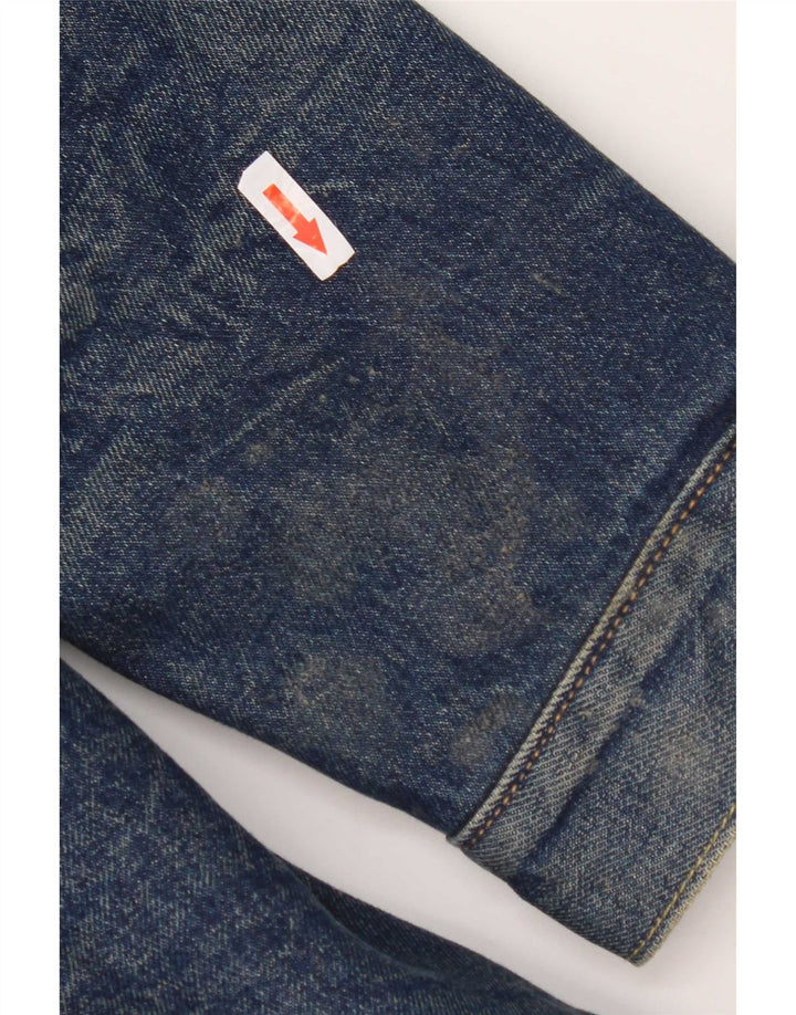 Giacca Levi's da uomo in denim sherpa UK 40 grande cotone blu
