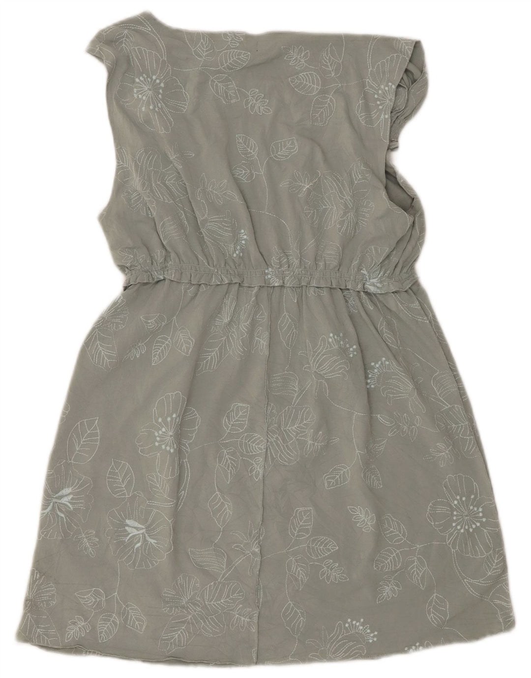 BCBGMAXAZRIA Top tunica da donna UK 14 Poliestere floreale verde grande