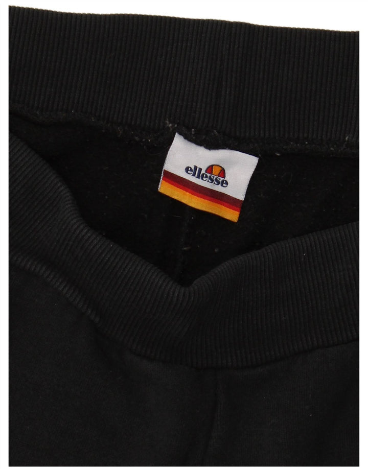 ELLESSE Pantaloni da tuta da donna Joggers UK 14 Medium Nero