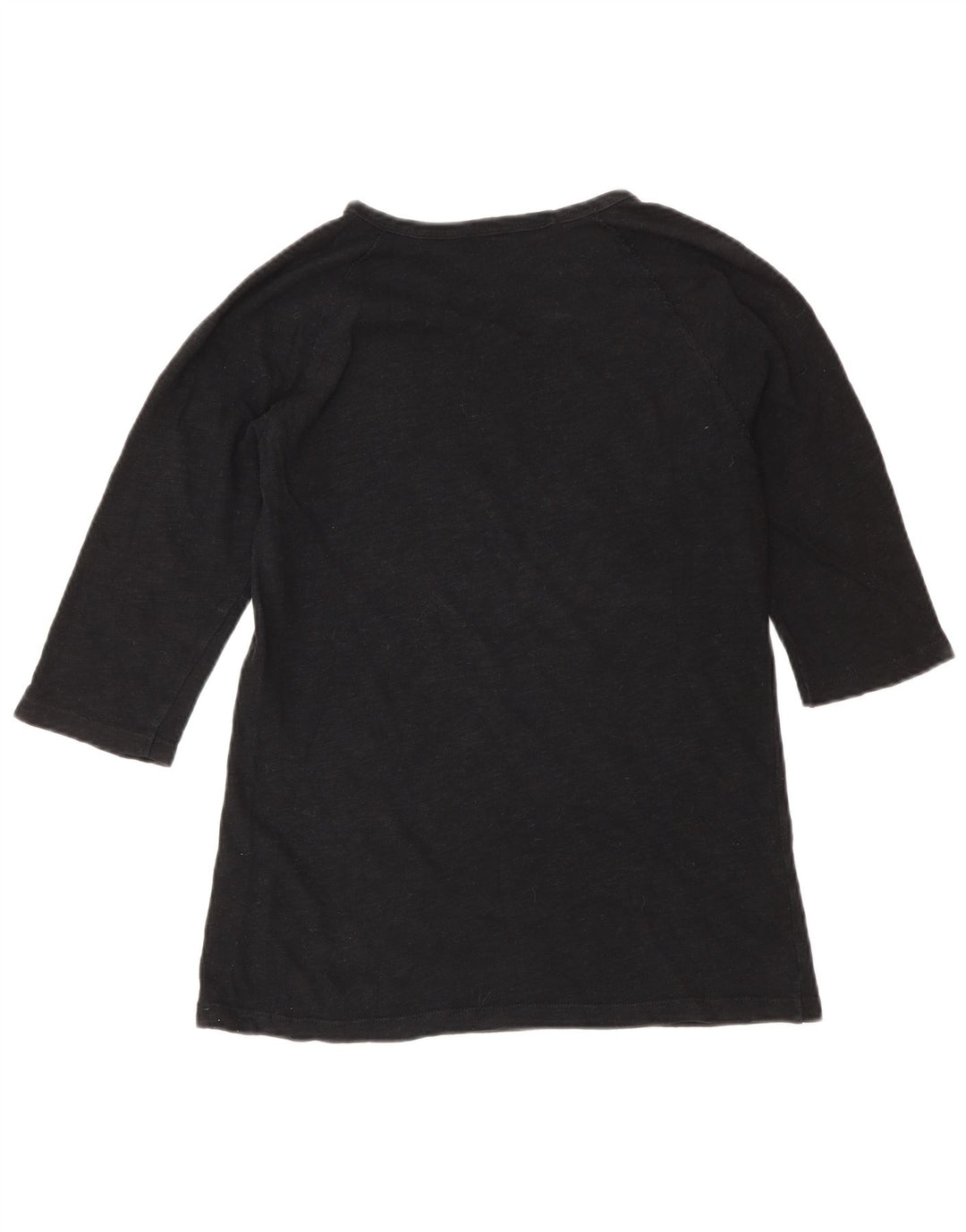 Top Zara Donna Manica 3/4 UK 10 Small Nero