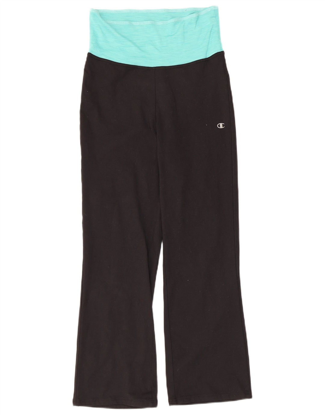 Leggings da donna Champion UK 10 Small Nero Colourblock Poliestere