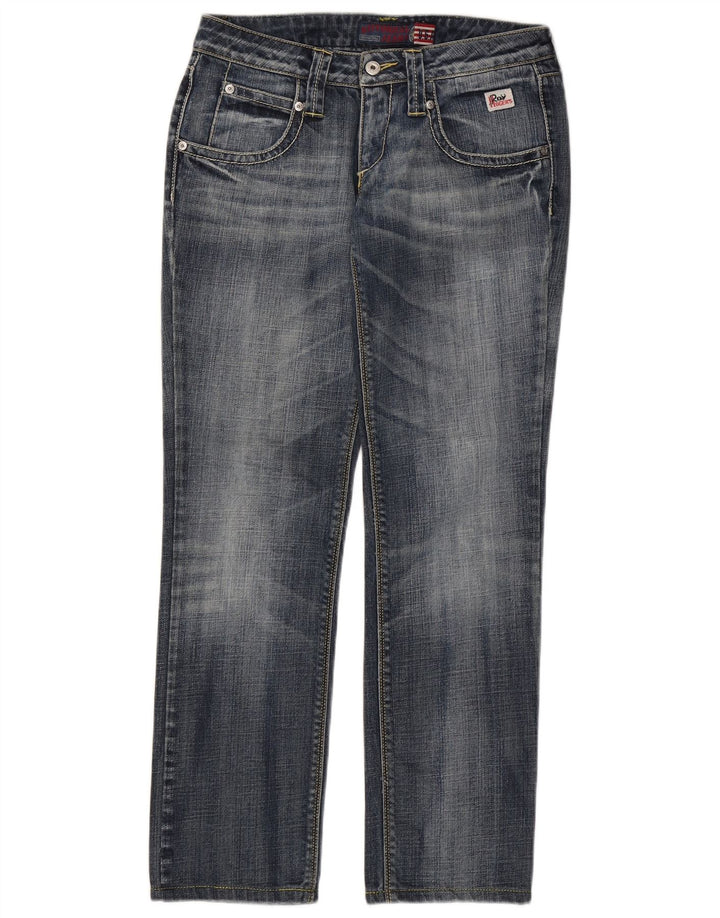 Jeans dritti Seven Bell da donna Roy Rogers IT 42 medio W28 L29 blu