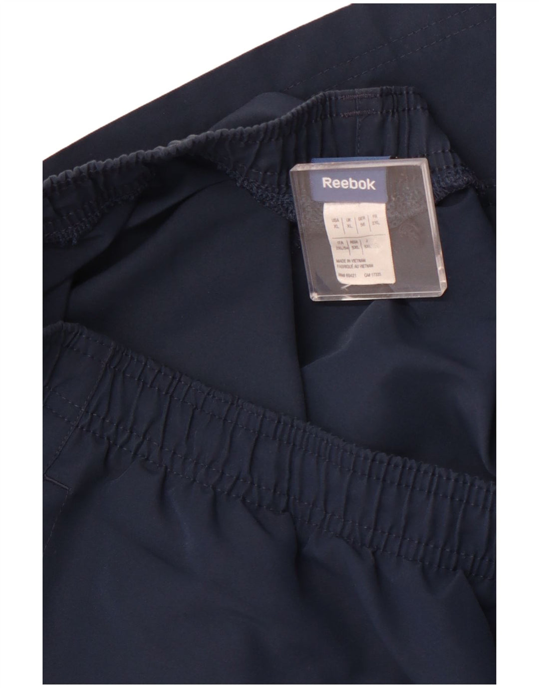 Pantaloncini sportivi Bermuda da uomo REEBOK XL blu navy