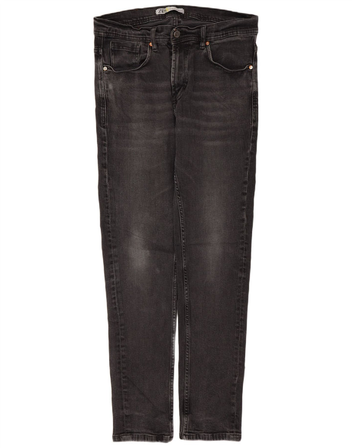 Jeans slim da uomo Zara W32 L30 neri