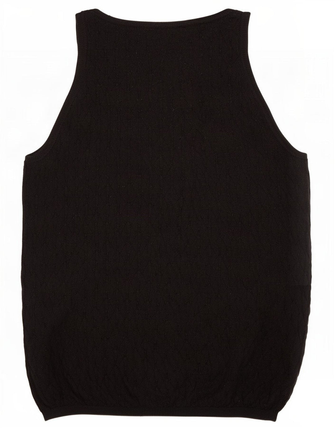 Canotta canotta da donna Zara UK 12 poliestere nero medio