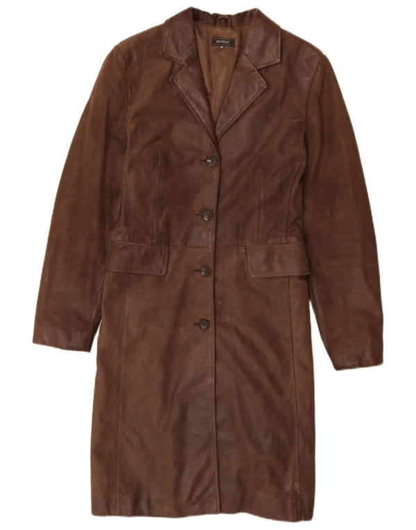 Cappotto in pelle da donna Kookai EU 38 Pelle marrone medio