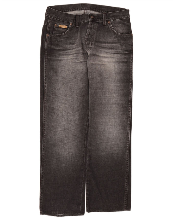 Jeans dritti da uomo Wrangler Dakota W32 L30 cotone grigio