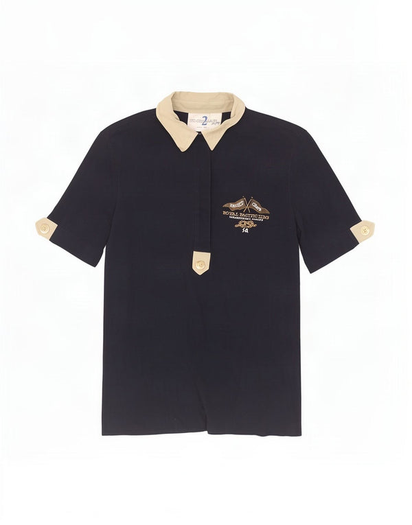 Polo St. Germain da donna Des Pres IT 44 Medium Navy Blue Colourblock