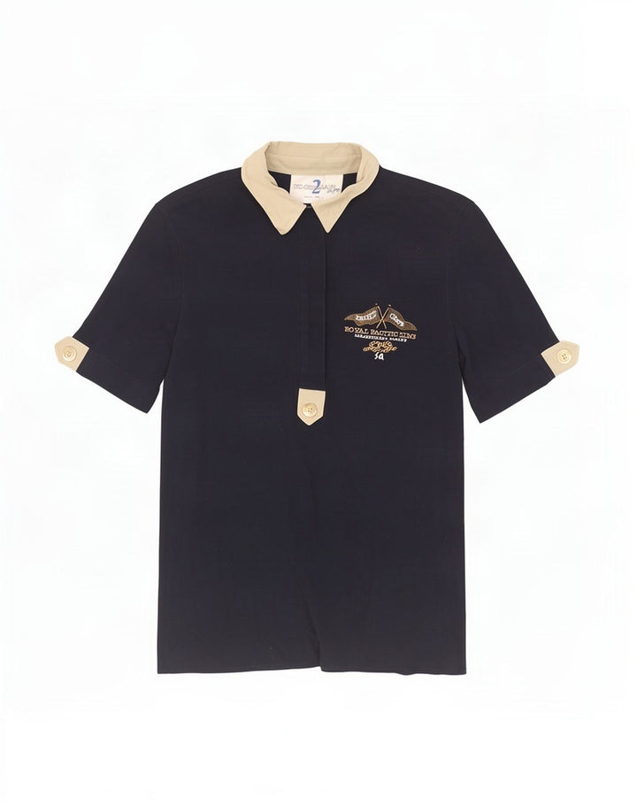 Polo St. Germain da donna Des Pres IT 44 Medium Navy Blue Colourblock