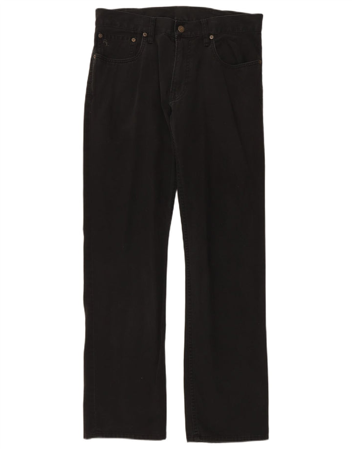 POLO RALPH LAUREN Jeans dritti da uomo W32 L32 Cotone nero