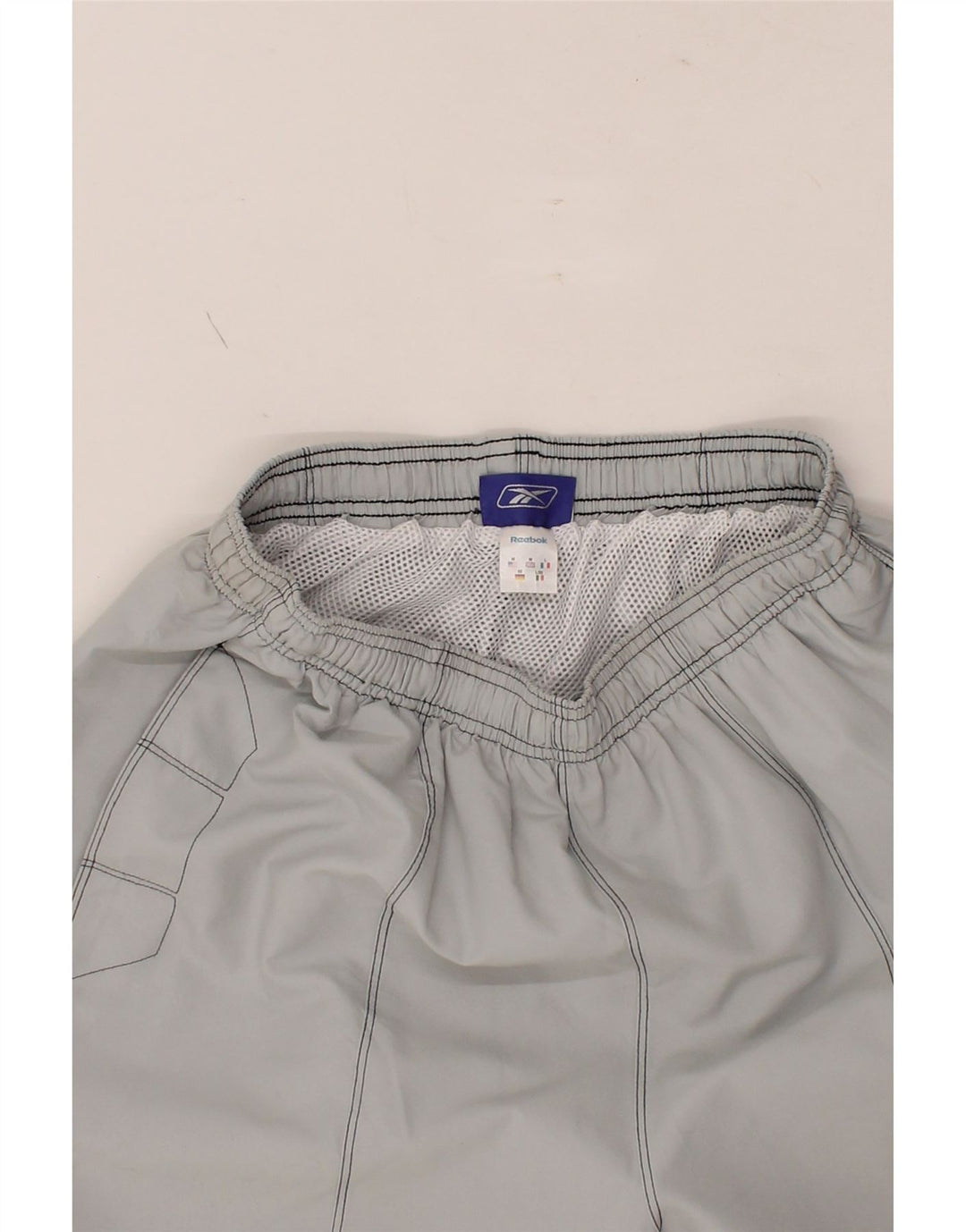 REEBOK Mens Sport Shorts Medium  Blue Polyester Vintage Reebok and Second-Hand Reebok from Messina Hembry 