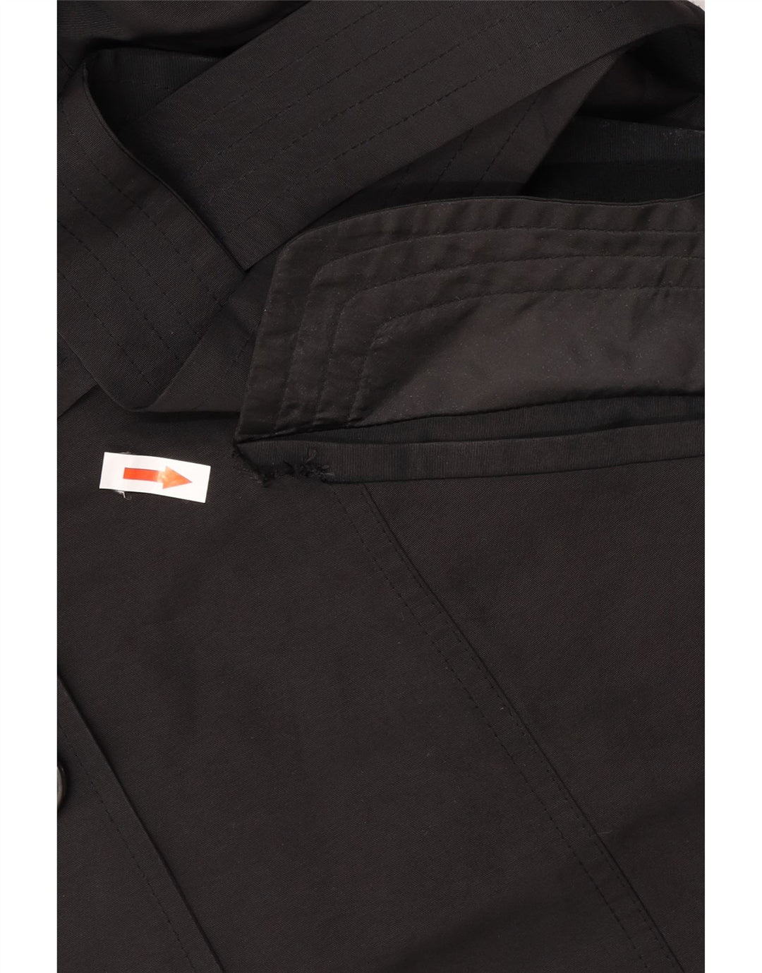 Trench da donna Marks & Spencer UK 16 grande poliestere nero