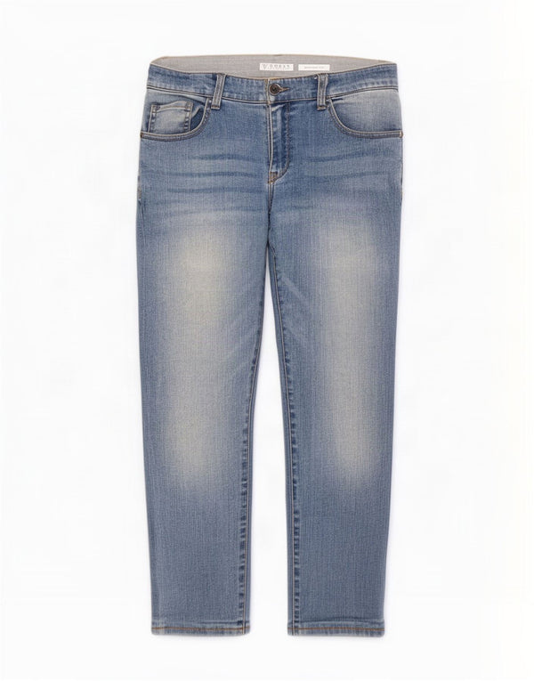 Jeans Guess Regular Fit Straight Bambina 13-14 Anni W30 L27 Cotone Blu