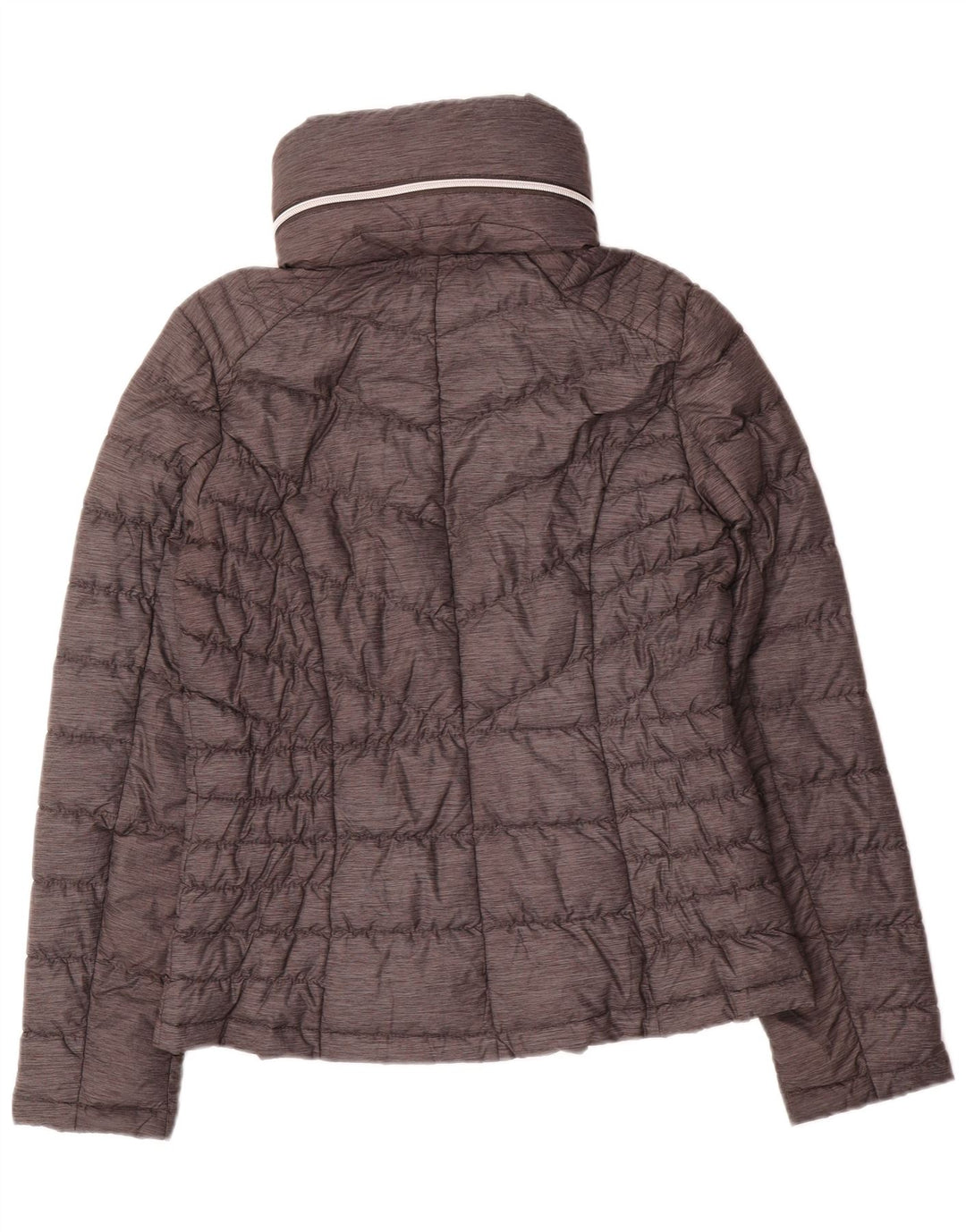 Giacca imbottita da donna Michael Kors UK 10 piccola in nylon grigio