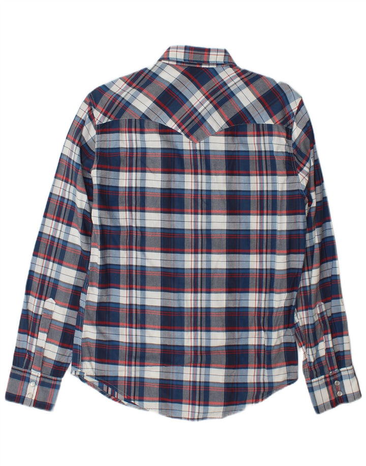 Camicia da uomo Levi's a quadri piccoli blu