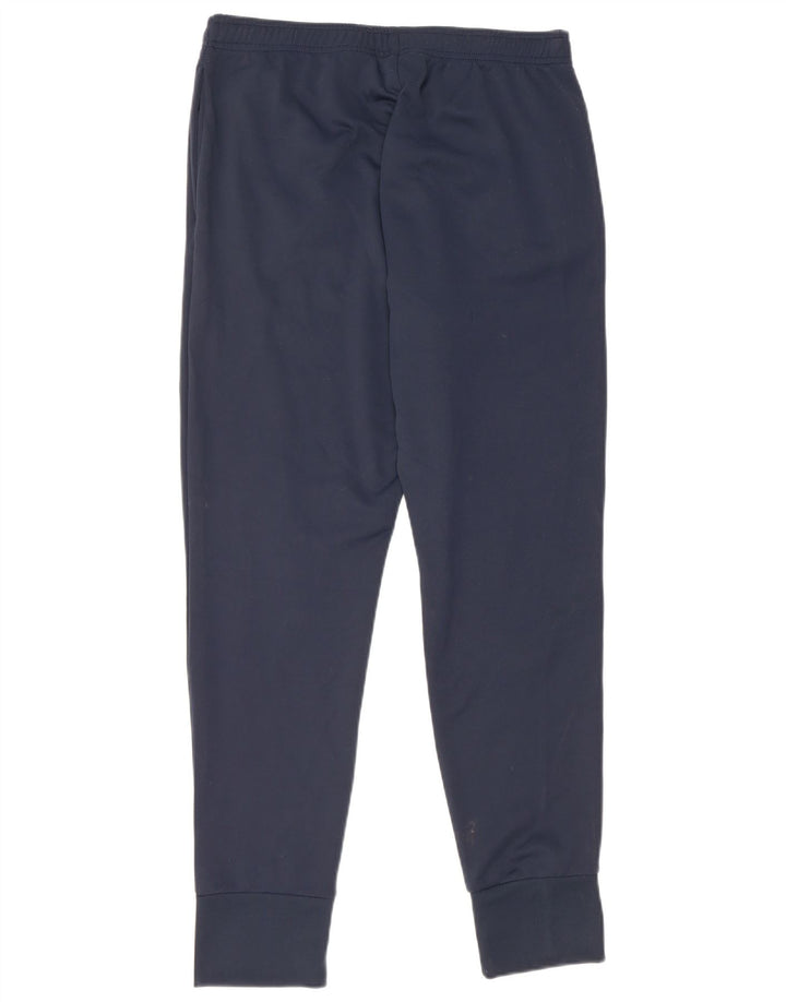 Pantaloni da tuta da uomo Lotto Joggers medio poliestere blu navy