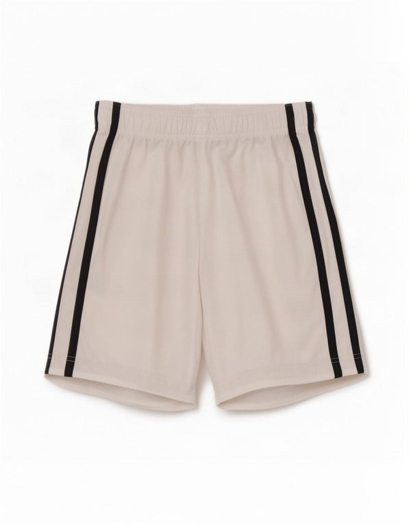 Pantaloncini sportivi Adidas da uomo Juventus, poliestere bianco medio