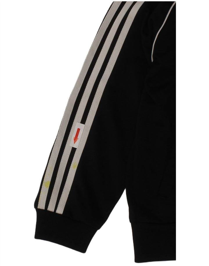 Giacca Top della tuta da ragazzo Adidas 2-3 anni in poliestere nero