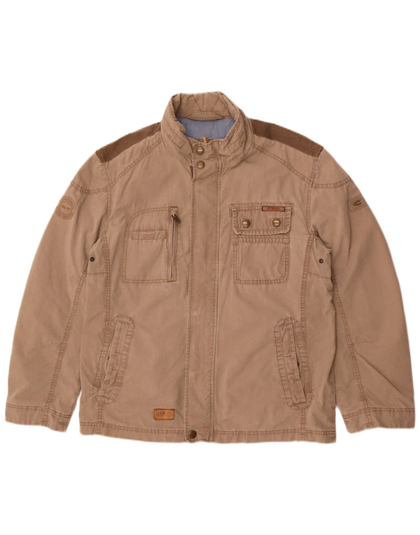 Giacca utility da uomo Camel Active UK 40 Large Beige Colourblock
